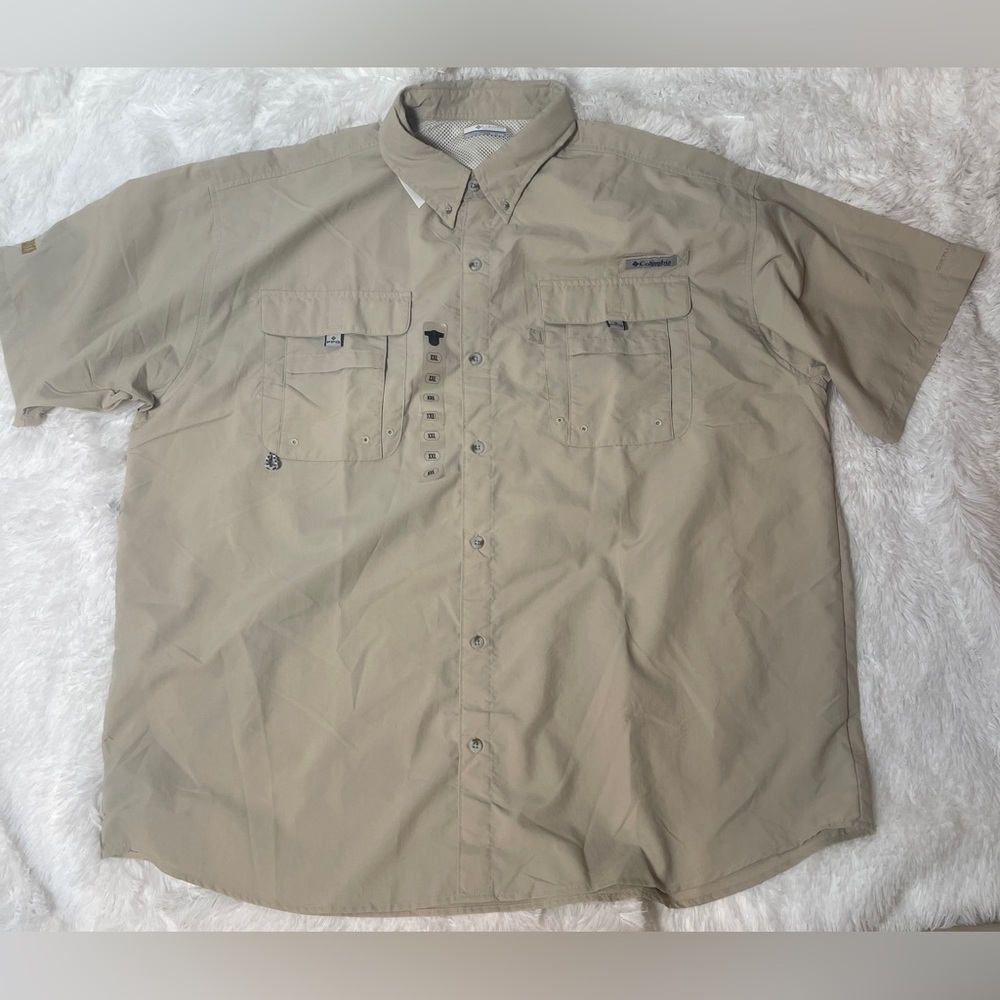 Columbia-Mens‎ PFG Bahama II, Short Sleeve Shirt, XXL Fishing T-shirt *Branded*